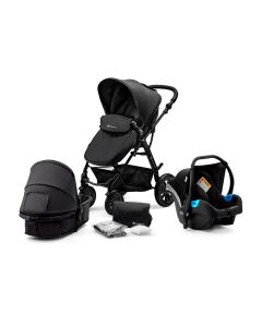 Kinderkraft Moov 3 in 1 Travel System - Black