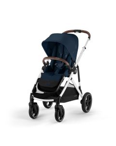 Cybex Gazelle S Silver Pushchair - Ocean Blue