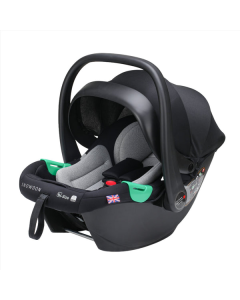 Cozy N Safe Snowdon i-Size 40-85cm Child Car Seat Carrier and Base - Black/Grey