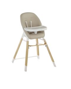 Jane Wooddy Progressive Highchair Eco Leather - Cream