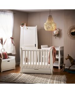 Obaby Stamford Space Saver 3 Piece Room Set - White