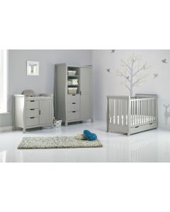 Obaby Stamford Mini 3 Piece Room Set - Warm Grey