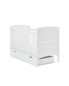 Obaby Grace Cot Bed & Underdrawer - White