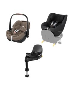 Maxi Cosi Kit 360pro2 Car Seat Family - Twillic Truffle/Black