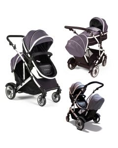 Kids Kargo Duel Ds Baby & Tot Travel System - Silver