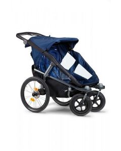 tfk velo2 Bike Trailer and Pushchair - Navy