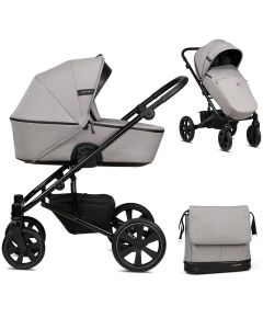 Noordi Aqua 2in1 Pram - Light Grey