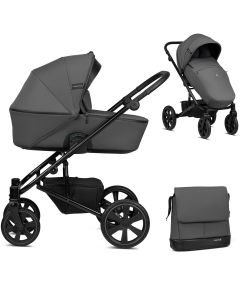 Noordi Aqua 2in1 Pram - Dark Grey