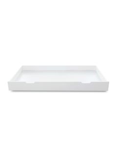 Ickle Bubba 120 Coleby Mini Cot Bed Under Drawer - White