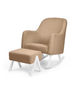 Ickle Bubba Roxby Chair and Stool - Mocha