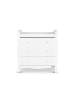 Ickle Bubba Snowdon Changing Unit/Chest - White