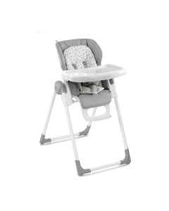 Jane Mila Progressive Highchair Eco Leather - Vichy Pearl