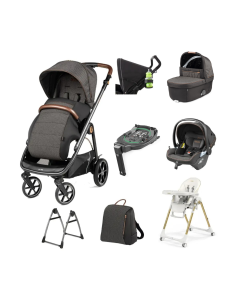 Peg Perego Veloce Stroller 11 Piece Travel System Bundle - 500