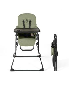 Ickle Bubba Flip Magic Fold Highchair - Sage Green