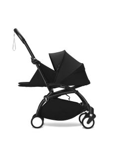 Stokke YOYO3 Black Chassis 0+ Newborn Pack Stroller - Black