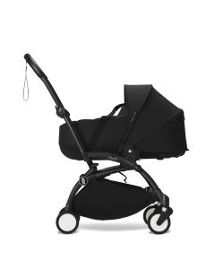 Stokke YOYO3 Black Chassis Newborn Shell Stroller - Black