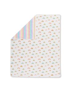 Ickle Bubba Rainbow Dreams Reversible Blanket