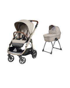 Peg Perego Veloce Stroller 3 in 1 Bundle - Astral