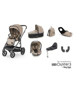 BabyStyle Oyster 3 Pushchair Luxury 7 Piece Capsule Bundle - Butterscotch