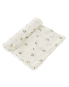 Jane Bamboo Muslin Cloth - Botanic