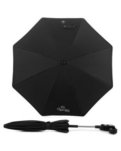 Jane Anti-UV Sun Parasol + Universal Clamp - Black