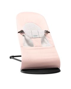 BabyBjorn Bouncer Balance Soft Cotton/Jersey - Light Pink/Grey