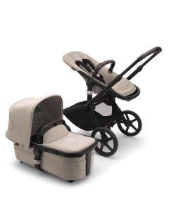 Bugaboo Fox 5 Complete Pushchair - Black/Desert Taupe