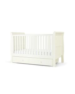 Mamas & Papas Mia Sleigh Cot Bed - White