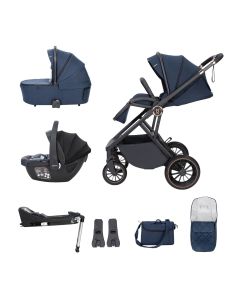 Babymore Chia Travel System Coco with Base - Midnight Blue