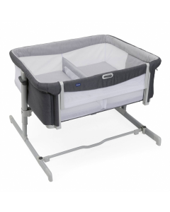 Chicco Next2Me Twins Bedside Crib - Magnet Grey