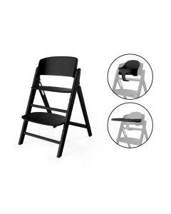 Cybex Click & Fold 3in1 Highchair Set - Stunning Black