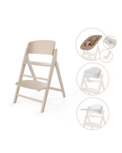 Cybex Click & Fold 4in1 Highchair Set - All Natural