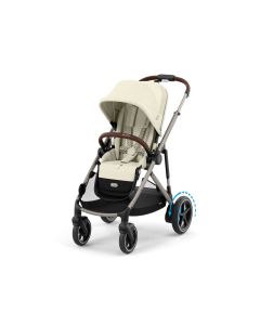 Cybex e-Gazelle S Pushchair (Taupe Frame) - Seashel Beige