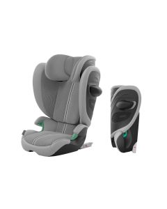 Cybex Solution G2 I-FIX Plus Foldable Child Car Seat - Stone Grey