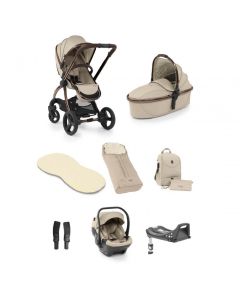 Egg 2 Luxury Pushchair and Shell i-Size Car Seat Special Edition Bundle - Feather Geo