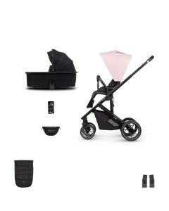 Venicci Empire 2-in-1 Pushchair (7 Piece Bundle) - Silk Pink