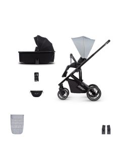 Venicci Empire 2-in-1 Pushchair (7 Piece Bundle) - Urban Grey