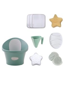 Shnuggle Baby Bath Essentials Bundle - Eucalyptus