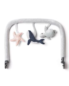 Ergobaby Evolve Bouncer Toy Bar Ocean Wonders - Grey