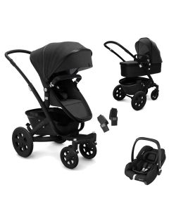 Joolz Geo2 Pushchair Brilliant Black & Maxi Cosi CabrioFix I-SIZE Car Seat