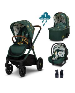 Cosatto Giggle 4 Pushchair with Car Seat Bundle - Faraway