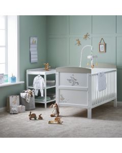 Obaby Grace Inspire Cot Bed - GUESS Scribble