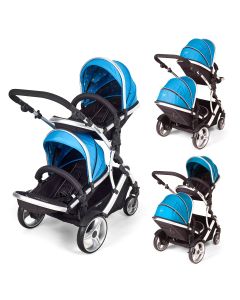 Kids Kargo Duellette Hybrid Travel System - Aqua