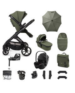 iCandy Peach 7 Pushchair Bundle with Britax Baby Safe Pro Car Seat and Base - Ivy