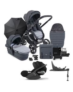 iCandy Peach 7 Cybex Cloud T i-Size Plus Complete Travel System Bundle - Truffle