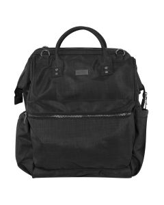 Isoki Byron Backpack - Black Nylon 