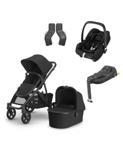 UPPAbaby Vista V3 Pushchair & Carrycot with Maxicosi Cabriofix Car Seat and Base Bundle - Jake