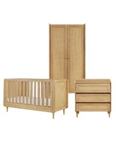 Tutti Bambini Japandi 3pc Furniture Set - Light Oak