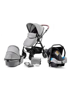 Kinderkraft Moov 3 in 1 Travel System - Grey