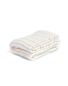 Mamas & Papas Knitted Blanket - Soft Pastel